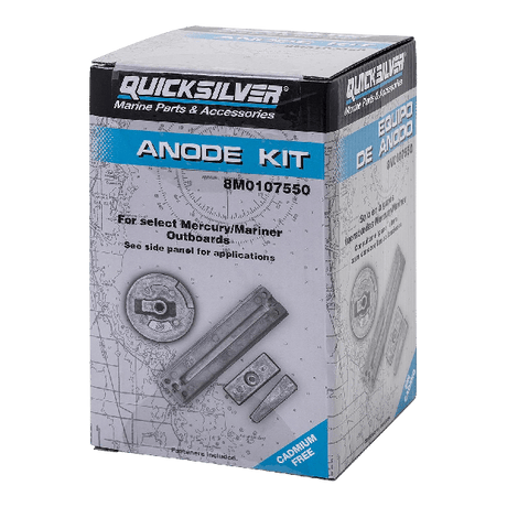 8M0107550 Quicksilver aluminium anodekit Mercury