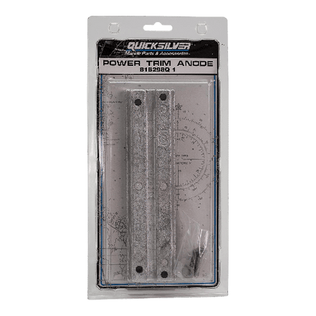 Quicksilver 818298Q1 aluminium power trim anode voor Mercury Mariner