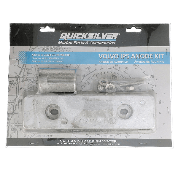 Quicksilver 8M6008012 aluminium anode kit Volvo IPS