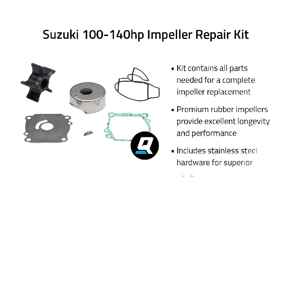 Quicksilver 8M6012812 impeller service kit Suzuki 100-140 pk