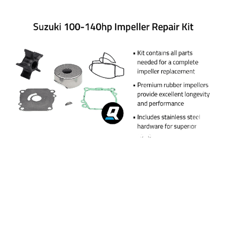 Quicksilver 8M6012812 impeller service kit Suzuki 100-140 pk