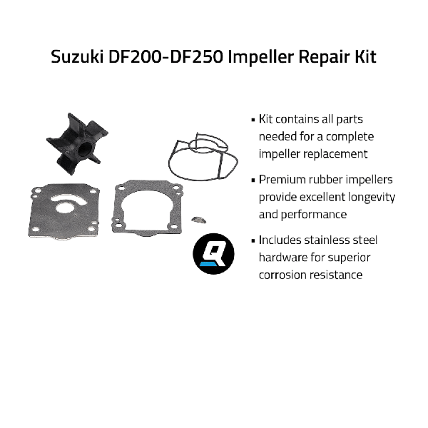 Quicksilver impeller service kit Suzuki DF200-DF250