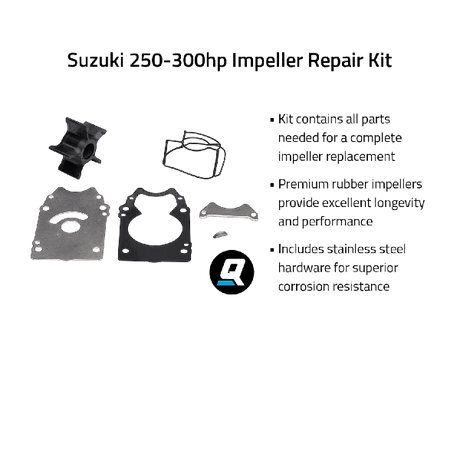 Quicksilver 8M6012815 impeller service kit Suzuki 250-300 pk