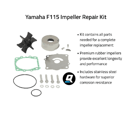 Quicksilver impeller service kit Yamaha F115