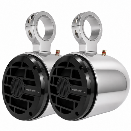Roswell R 6.5 Tower Speakers - Chrome B-grade