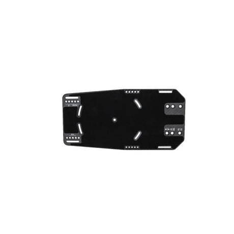 Radar Carbon/G10 front plate met adaptable mounting