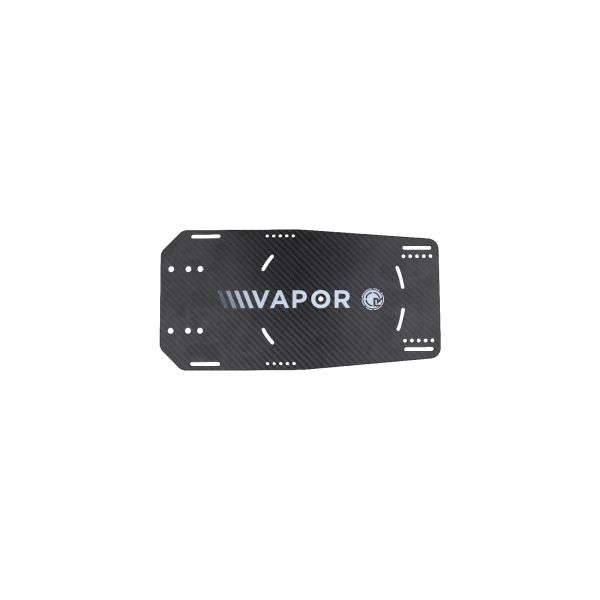 Radar Carbon/G10 front plate met adaptable mounting