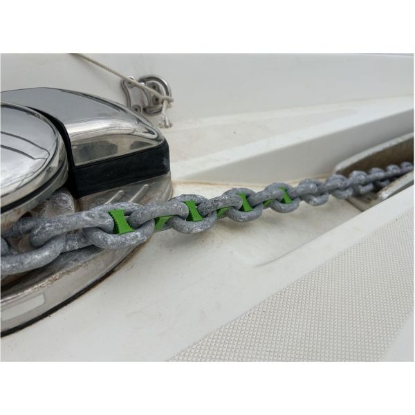 Talamex ankerketting markering 10 mm geel 8 stuks