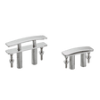 Talamex Solent flush kikker RVS 203 mm