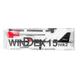 Windex 15 Mk2 zwart met BirdSpike windvaan