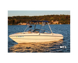 Monster Tower MT1 Over The Top Bimini Zwart – Sunbrella-canvas