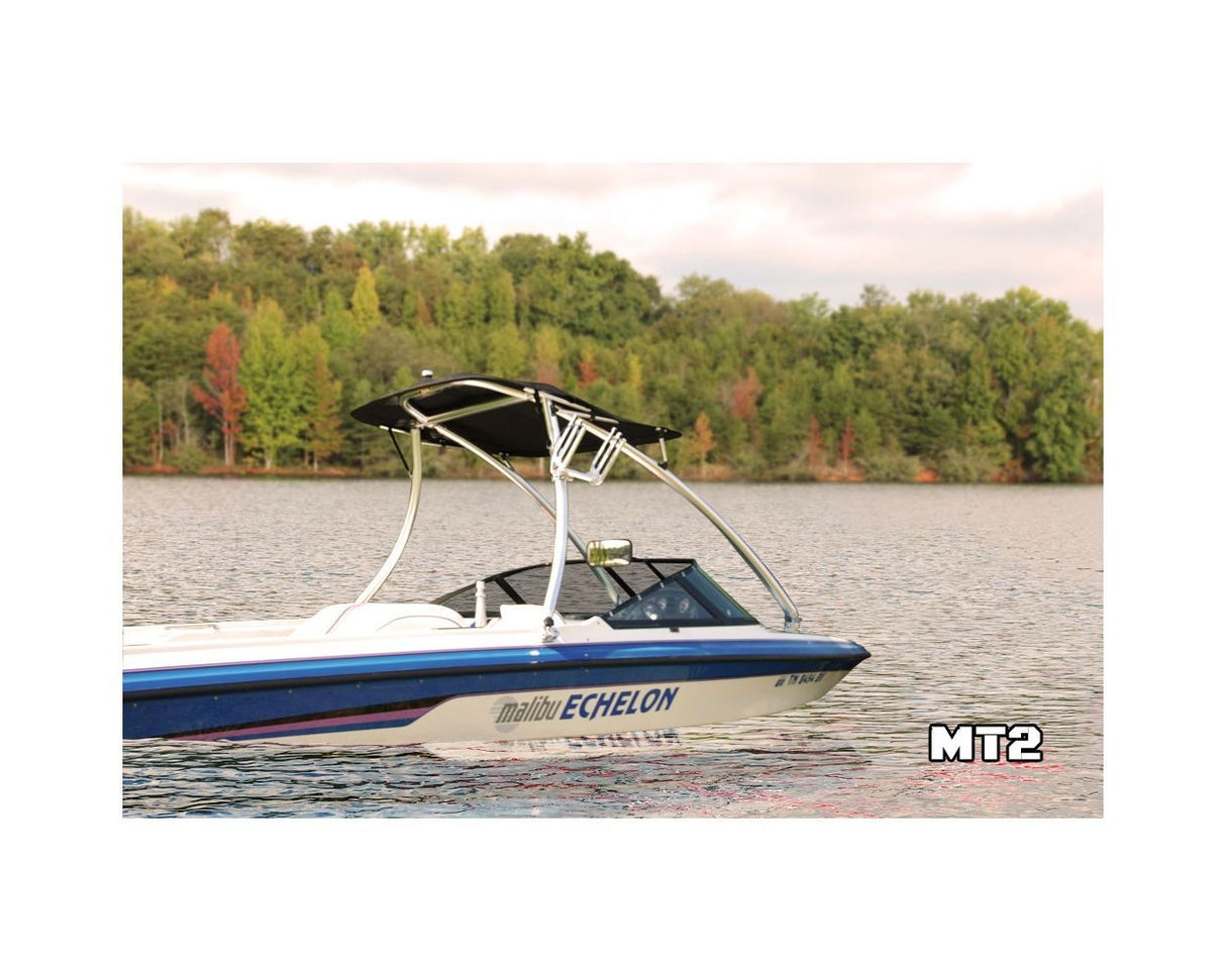 Monster Tower MT2 Over the Top bimini zwart – Sunbrella doek