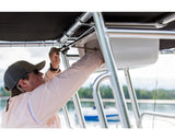 Fishmaster Elektronicabox T-Top con riel universal – resistente al agua