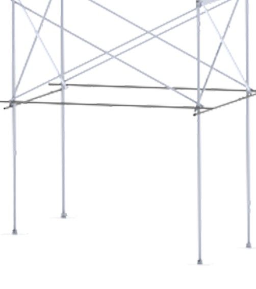 Basta Boatlifts Schwellenstreben-Kit Aluminium 4.5K-7.8K