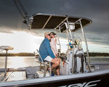 Fishmaster Elektronicabox T-Top con riel universal – resistente al agua