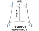 Fishmaster Extend The Shade T-Top shade extension 152 x 152 cm