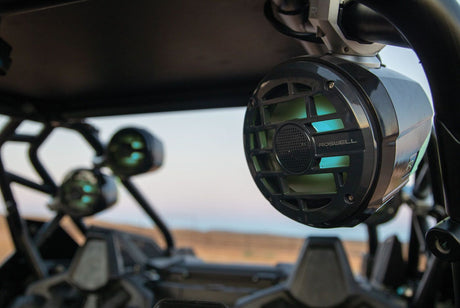 Roswell R1 Firefly 6.5 Enceintes colonne blanches – éclairage LED RGB