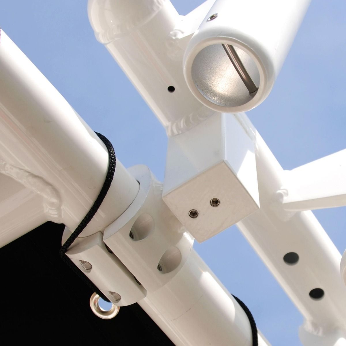 Fishmaster T-Top Rutenhalter 5-teilig weiß für 4,83 cm (1,9") Rohre 90