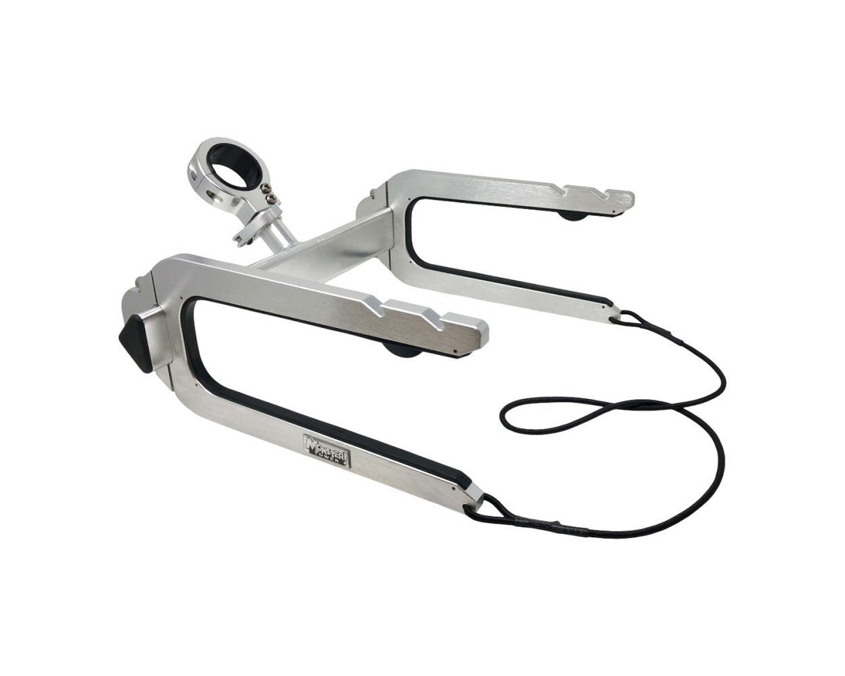 Monster Tower Kneeboard Rack with Universal Inserts Brushed