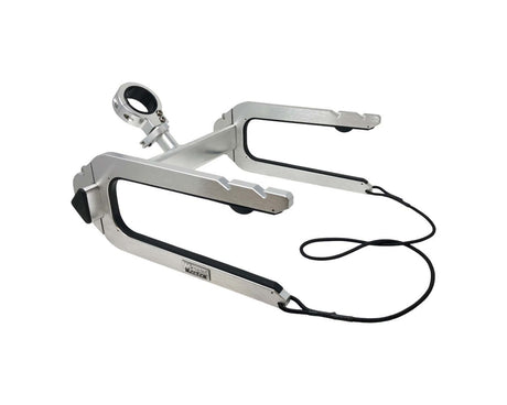 Support de genouillère Monster Tower avec inserts universels brossés