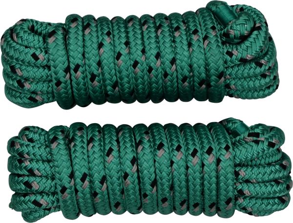 Seipel Marine landvast 3/8 inch 304 cm groen 2-pack