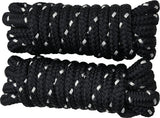 Seipel Marine SM 3/8in landvast zwart 304 cm 2-pack