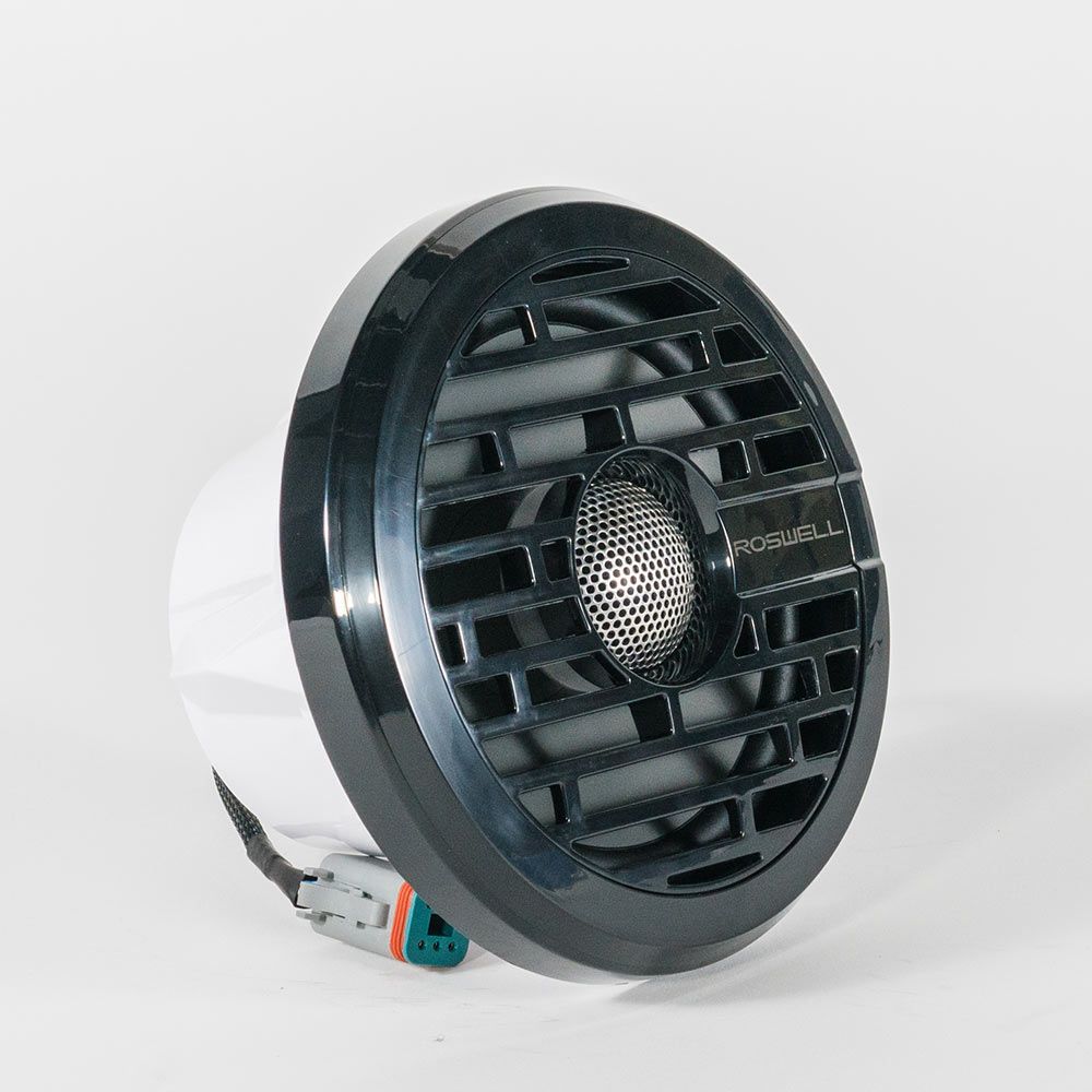 Roswell R1 6.5 (16.5 cm) altoparlanti da incasso per barca Nero LED RGB