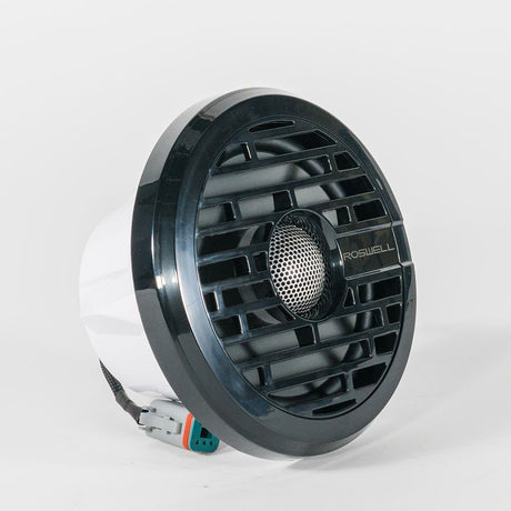 Roswell R1 6.5 (16.5 cm) flush-mount boat speakers Black RGB LED