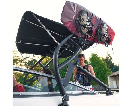 Tour de wakeboard Monster Tower MT7 noire – montage sans perçage