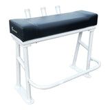 Fishmaster Original Leaning Post White with black seat