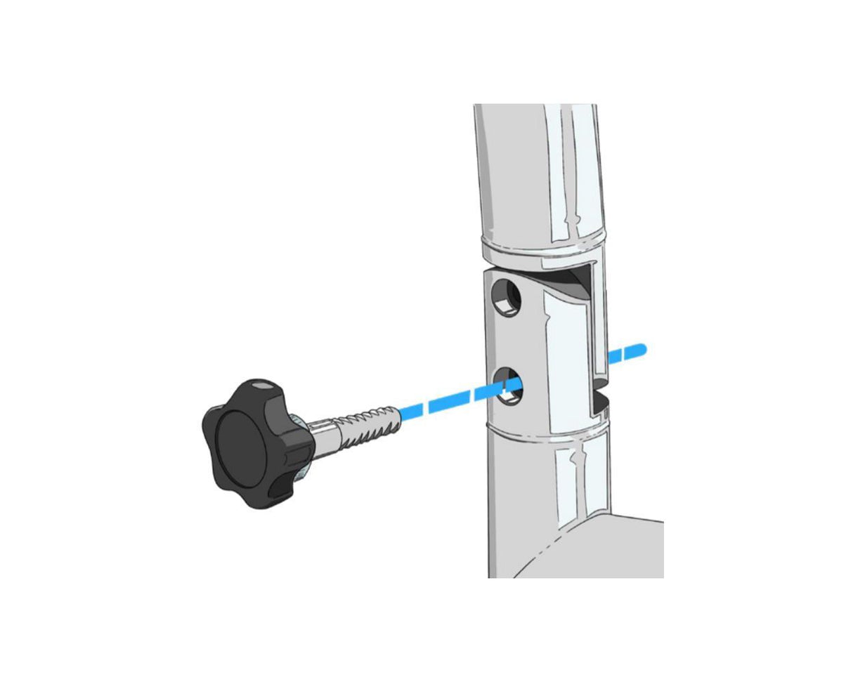 Fishmaster Original Schnellverschlussknöpfe 4er-Set – für Original T-Top