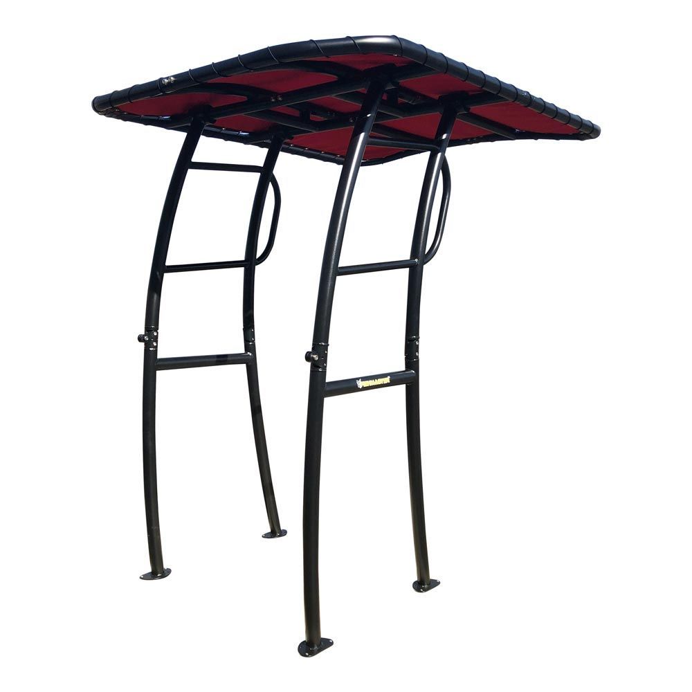 Fishmaster Pro Folding T-Top Black – for center console boats