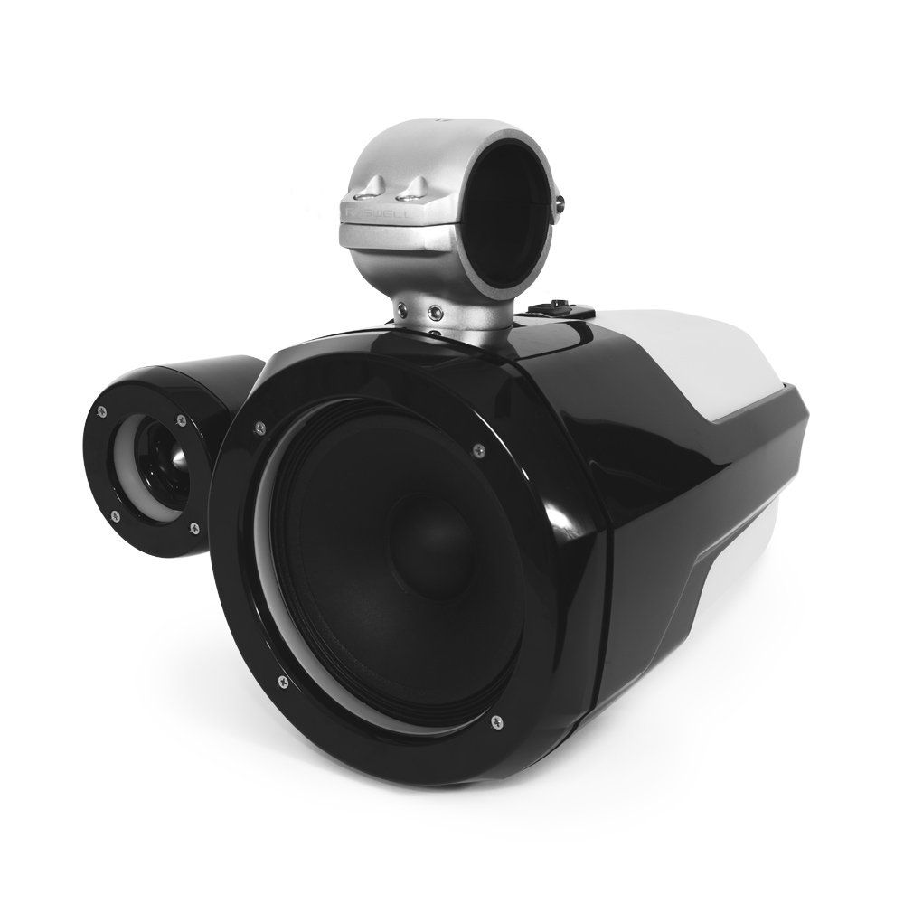 Roswell R1 PRO Tower Speakers – RGB LED and 200W RMS for Boating