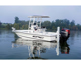 Fishmaster Pro Folding T-Top Polished – for Center Console