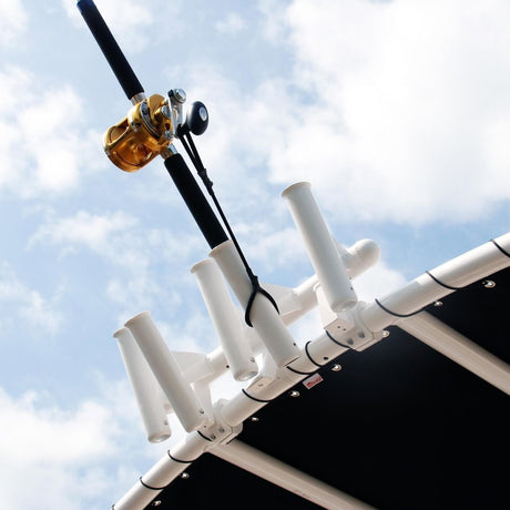 Sangle Fishmaster pour canne à pêche et moulinet noire – Sangle de sécurité pour support de canne T-Top