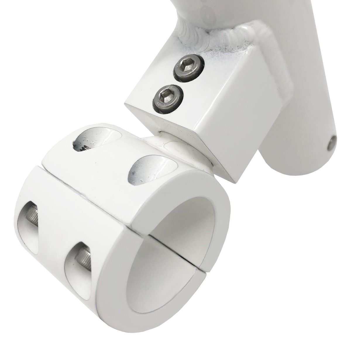 Support de canne Fishmaster blanc – Pied pivotant pour montage T-top