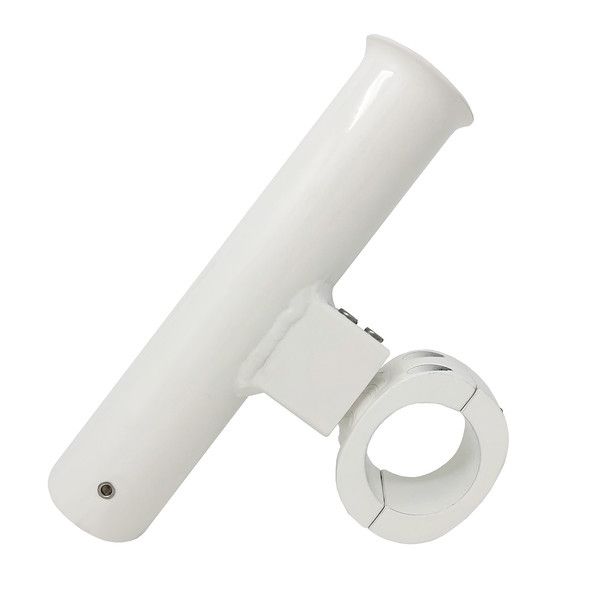 Support de canne Fishmaster blanc – Pied pivotant pour montage T-top