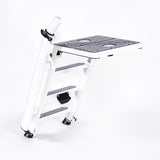 Roswell Brettertreppe links weiß