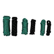 Seipel Marine SM 1/2in Dock Line zwart 10ft/304cm 2-pack