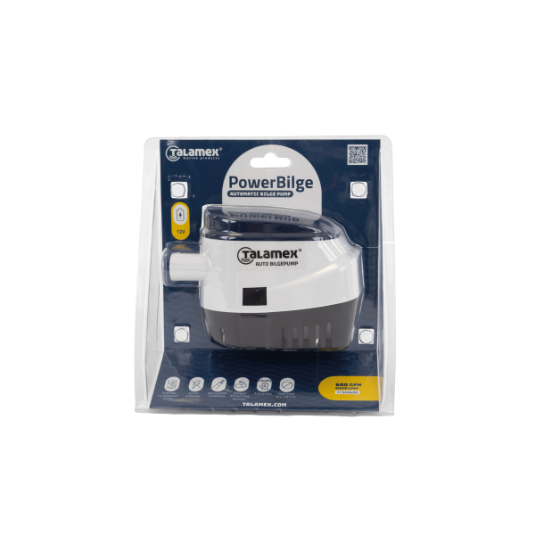 Talamex PowerBilge 600A automatische bilgepomp 12V