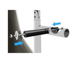 Fishmaster T-Top Abstandshalter 2er Set – Universal Edelstahl 304