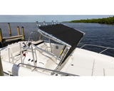 Fishmaster Original Polished T-top Folding Stand – For Center Console