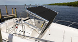 Fishmaster Original Polished T-top Folding Stand – For Center Console