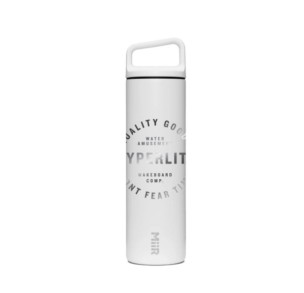 Hyperlite Double Wide geïsoleerde fles 20 oz wit