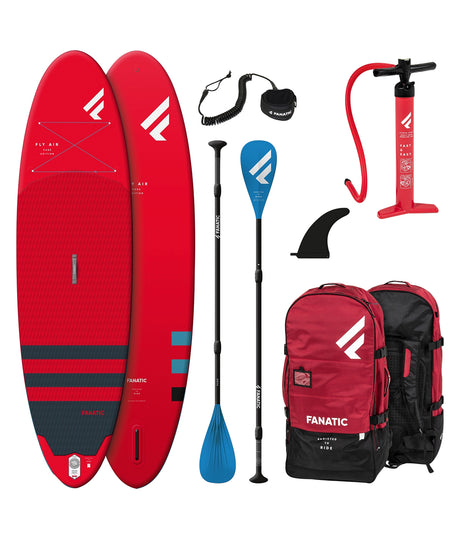 fanatic fly air pure red 10'8 x 34 x 5.5 pakket