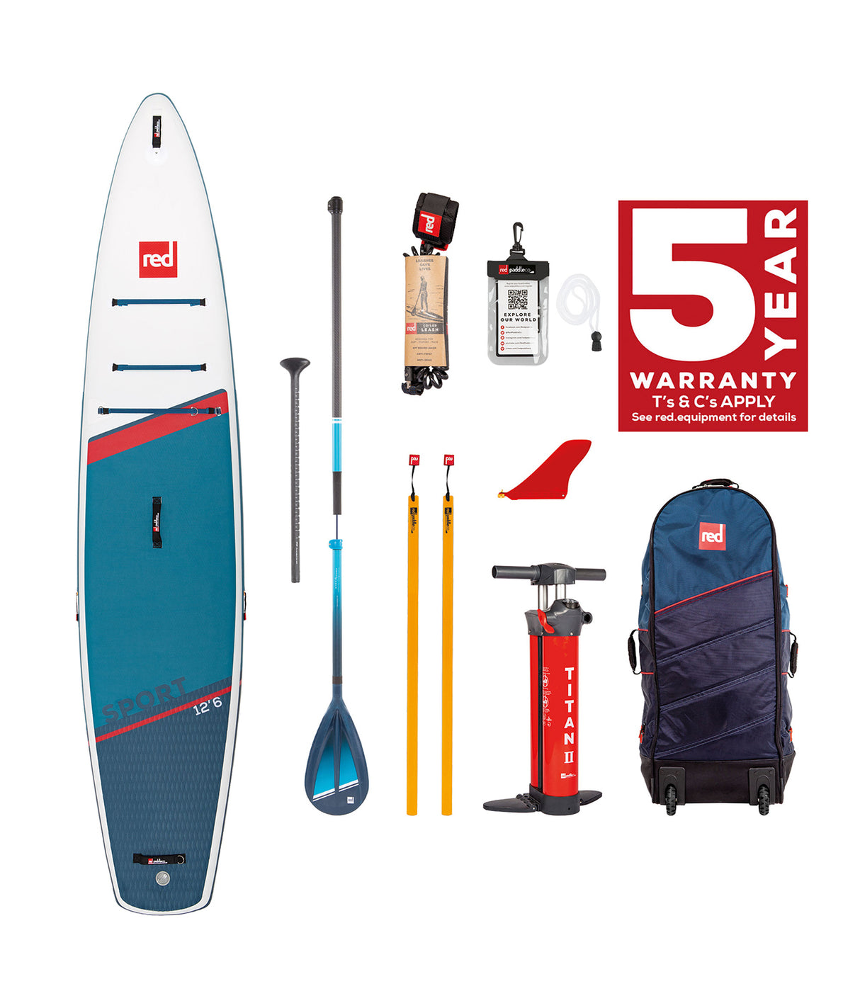 red paddle 12.6 sport pakket