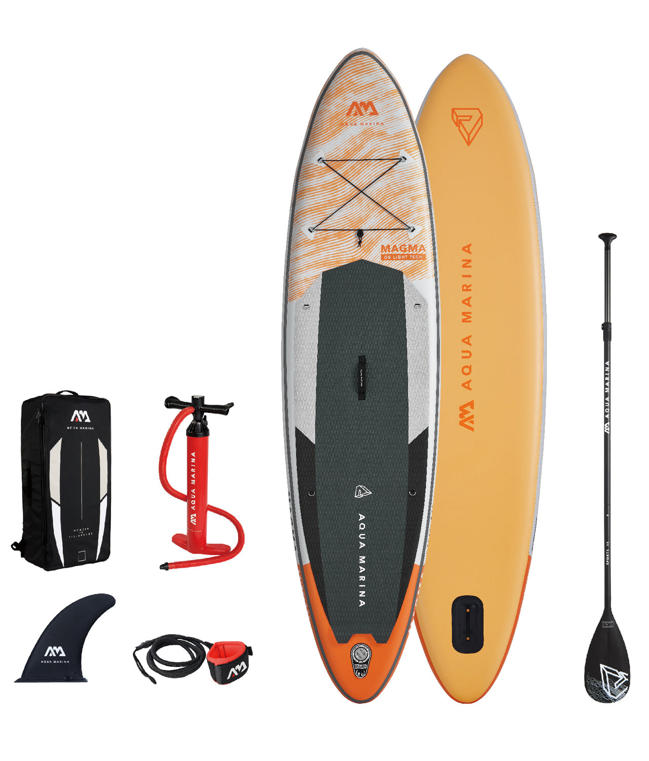 AQUA MARINA MAGMA Stand Up Paddle Board SUP Paddelboard iSUP Sport Paddel 